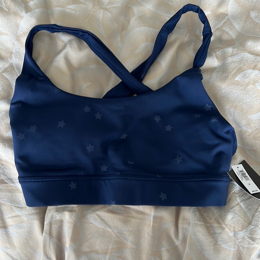 Gapfit Blackout Medium Impact Crossback Sports Bra